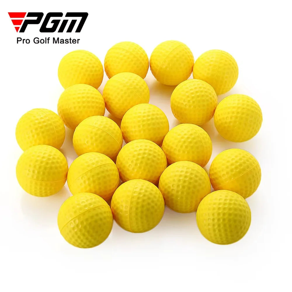 PGM Foam Practice Golf Balls – Full Swing Practice, Zero Drama