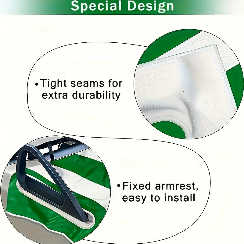 Microfiber Golf Cart Seat Cover – Anti-Heat Protection