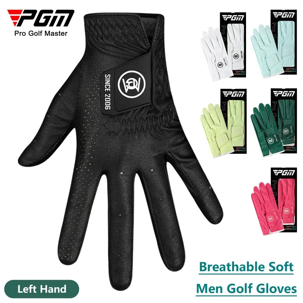 PGM Men's Golf Glove - Breathable Anti-Slip Design