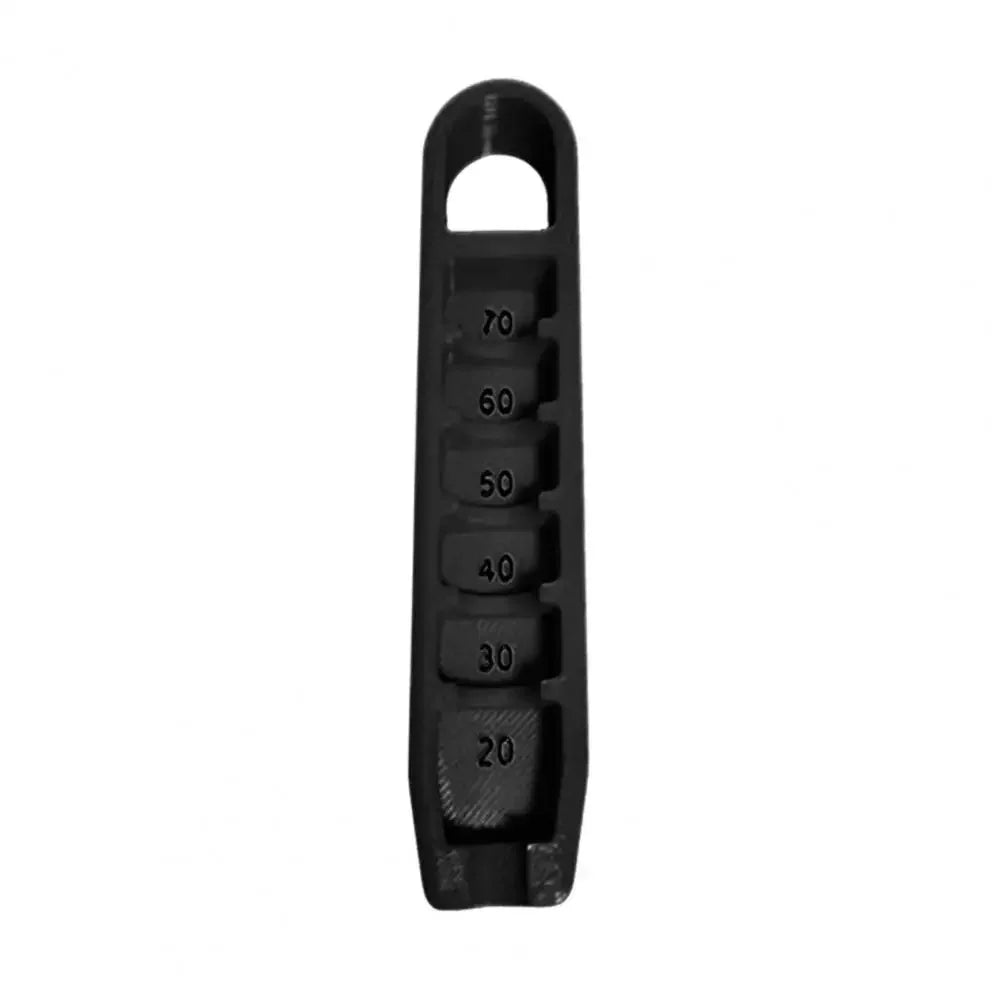 Golf Tee Height Gauge Tool - Adjustable 20-70mm
