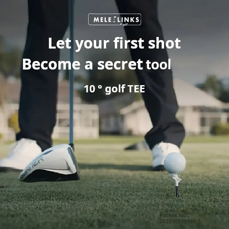 Premium Diagonal Golf Tees – 10° Angle Design