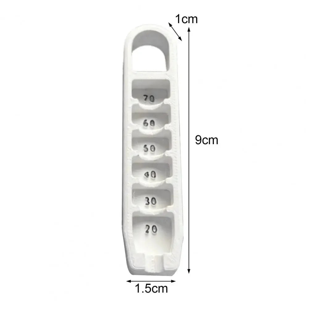 Golf Tee Height Gauge Tool - Adjustable 20-70mm