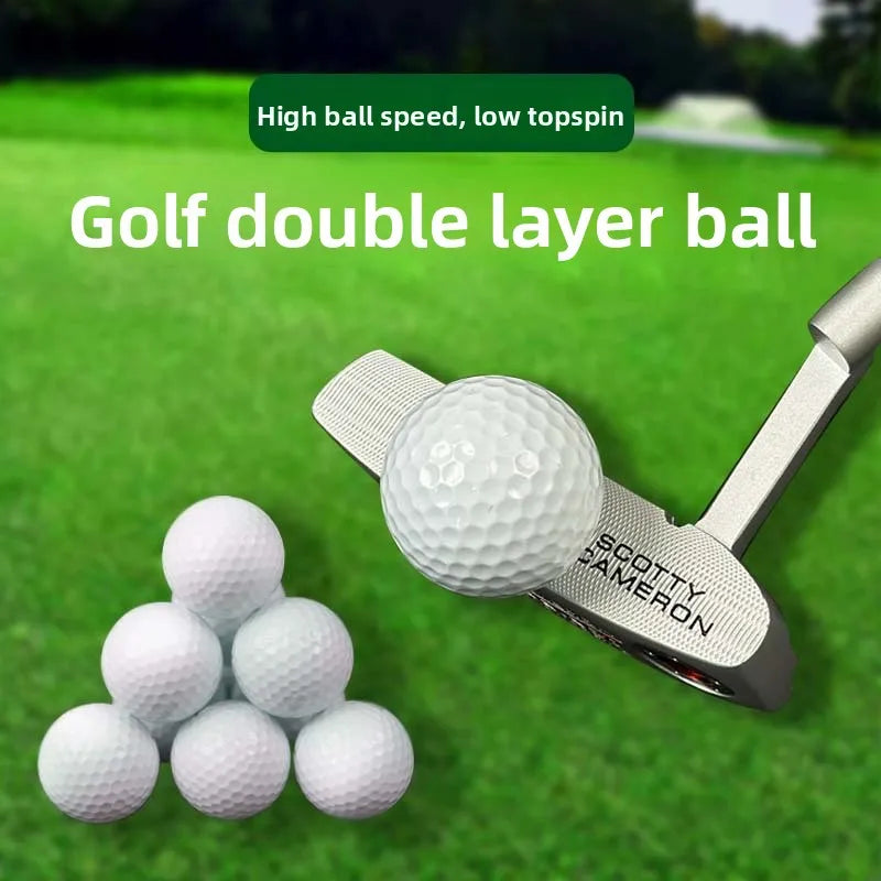 Double-Layer Practice Golf Balls – Coloured Range Balls