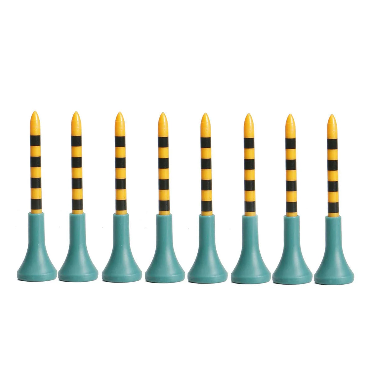 Reusable Golf Tees with Rubber Cover – 30-Pack | 70mm & 83mm