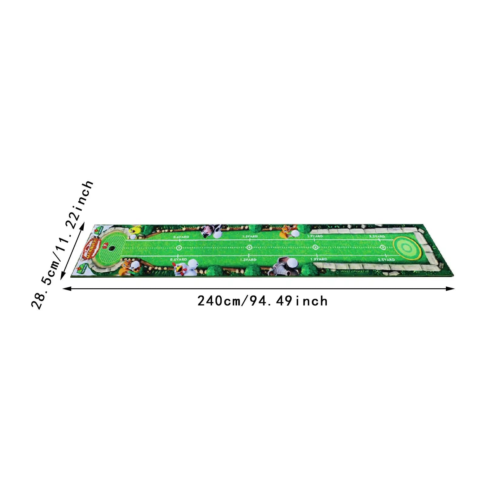 Foldable Golf Putting Mat – Portable Practice Pad