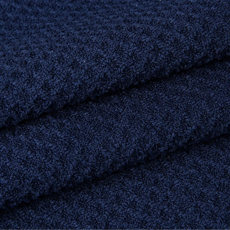 Close up of honeycomb waffle texture on PGM microfiber golf towel - raised ridges create more surface area for cleaning and quick drying