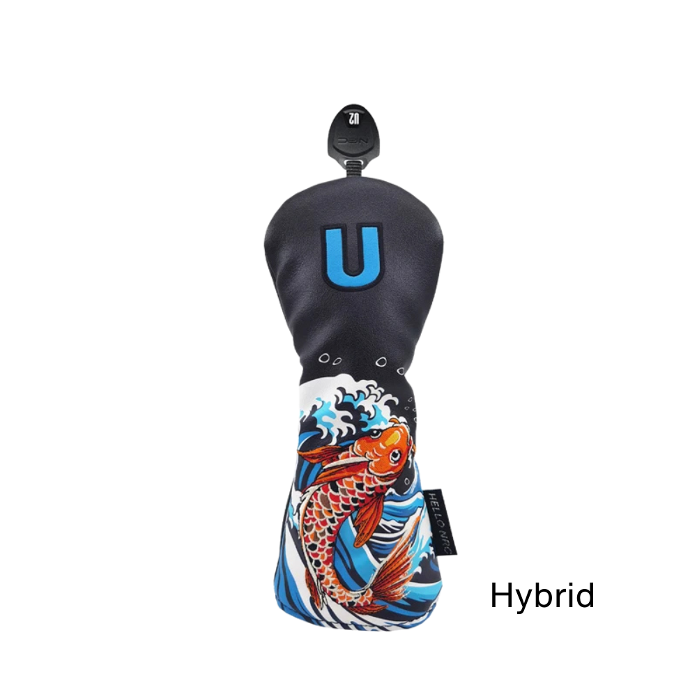 Set of interchangeable U-tags for Koi Fish hybrid cover - U2, U3, U4, U5, U6, UX