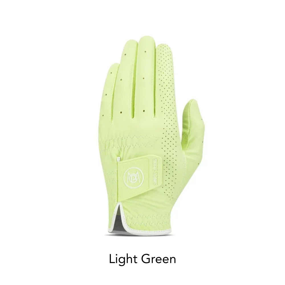 Light Green PGM men's golf glove - breathable anti-slip left hand size 22-26
