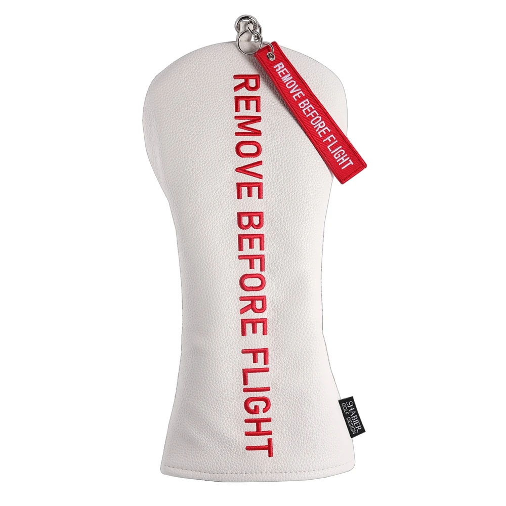 Remove Before Flight white hybrid cover with red lettering - front view fits 2H, 3H, 4H and 5H hybrids