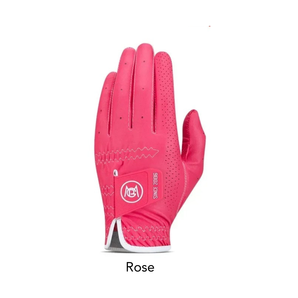 Rose PGM men's golf glove - breathable anti-slip left hand size 22-26