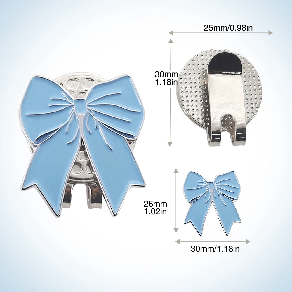 Golf Ball Marker with Magnetic Hat Clip – Petal Design | 5 Styles