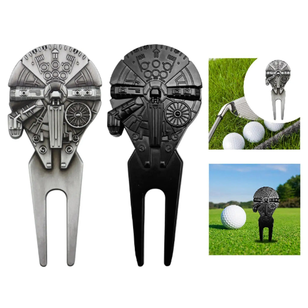 Spaceship Golf Divot Tool – Zinc Alloy