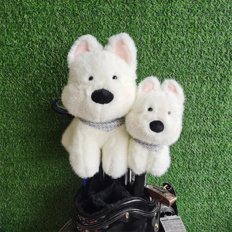 Westie Plush Golf Club Head Cover – West Highland Terrier
