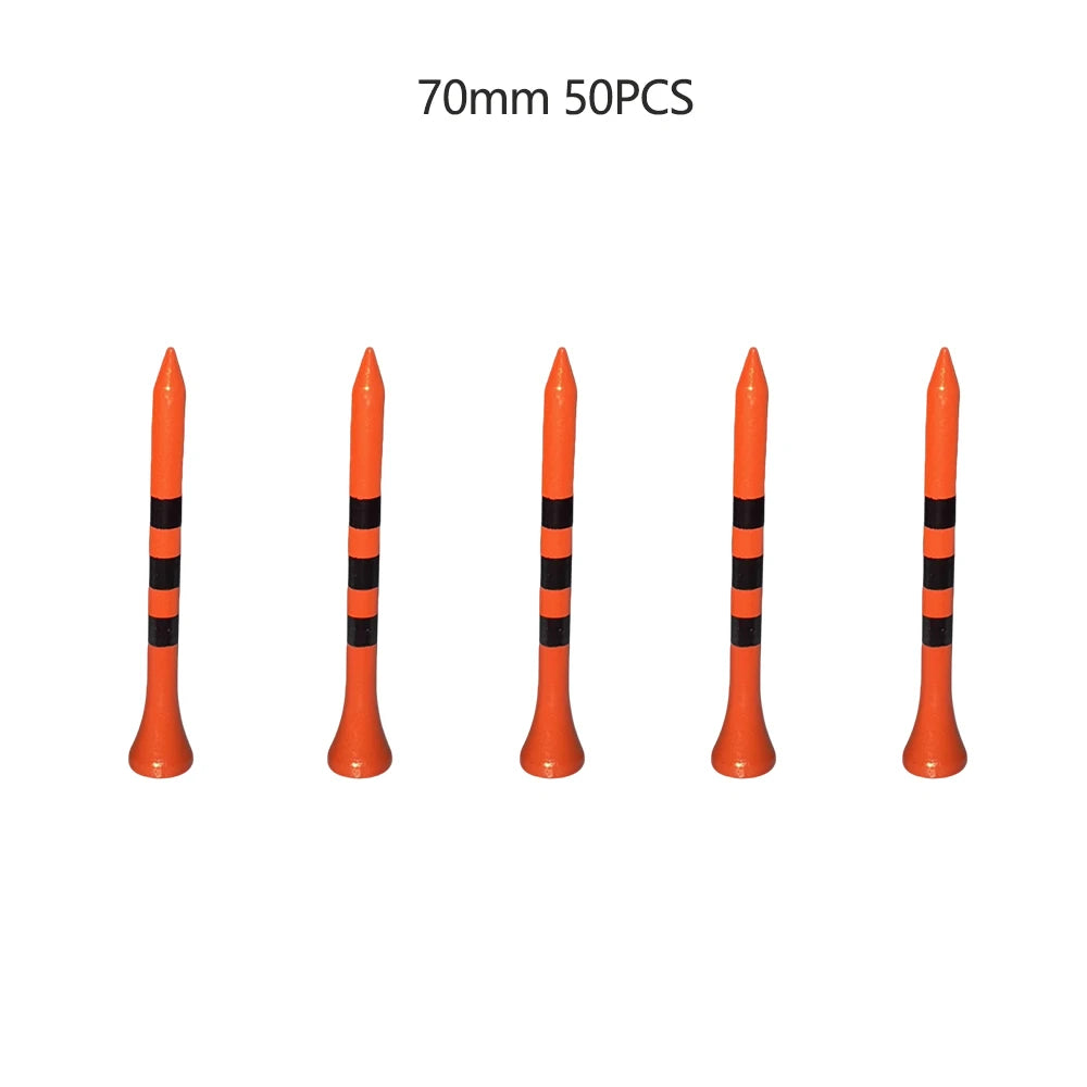 Bamboo Golf Tees – 50-Pack | Eco-Friendly & Biodegradable