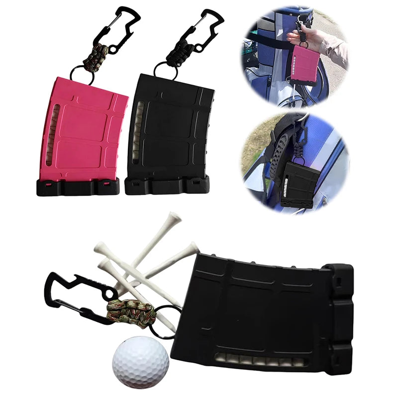 Golf Tee Storage Clip & Holder – 4 Colours