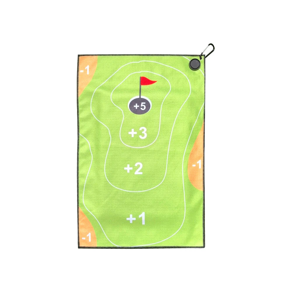 Golf Towel with Magnetic Clip – 7 Bold Designs