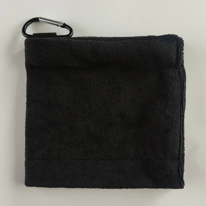 Microfiber Golf Ball & Club Cleaning Towel – Clip & Go