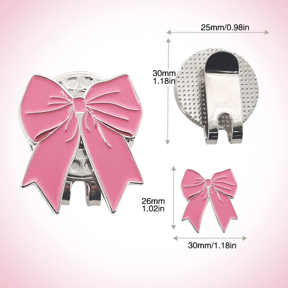 Golf Ball Marker with Magnetic Hat Clip – Petal Design | 5 Styles