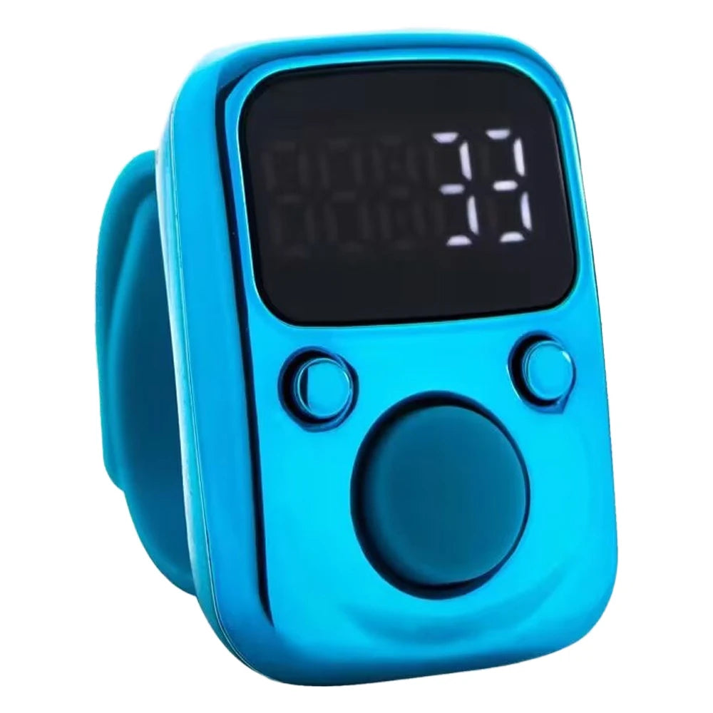 LED Golf Stroke Counter Ring – Rechargeable Finger Tally