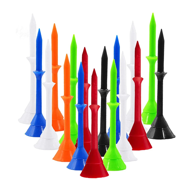Oversized Flexible Golf Tees – Multicolour 30 or 50 Pack