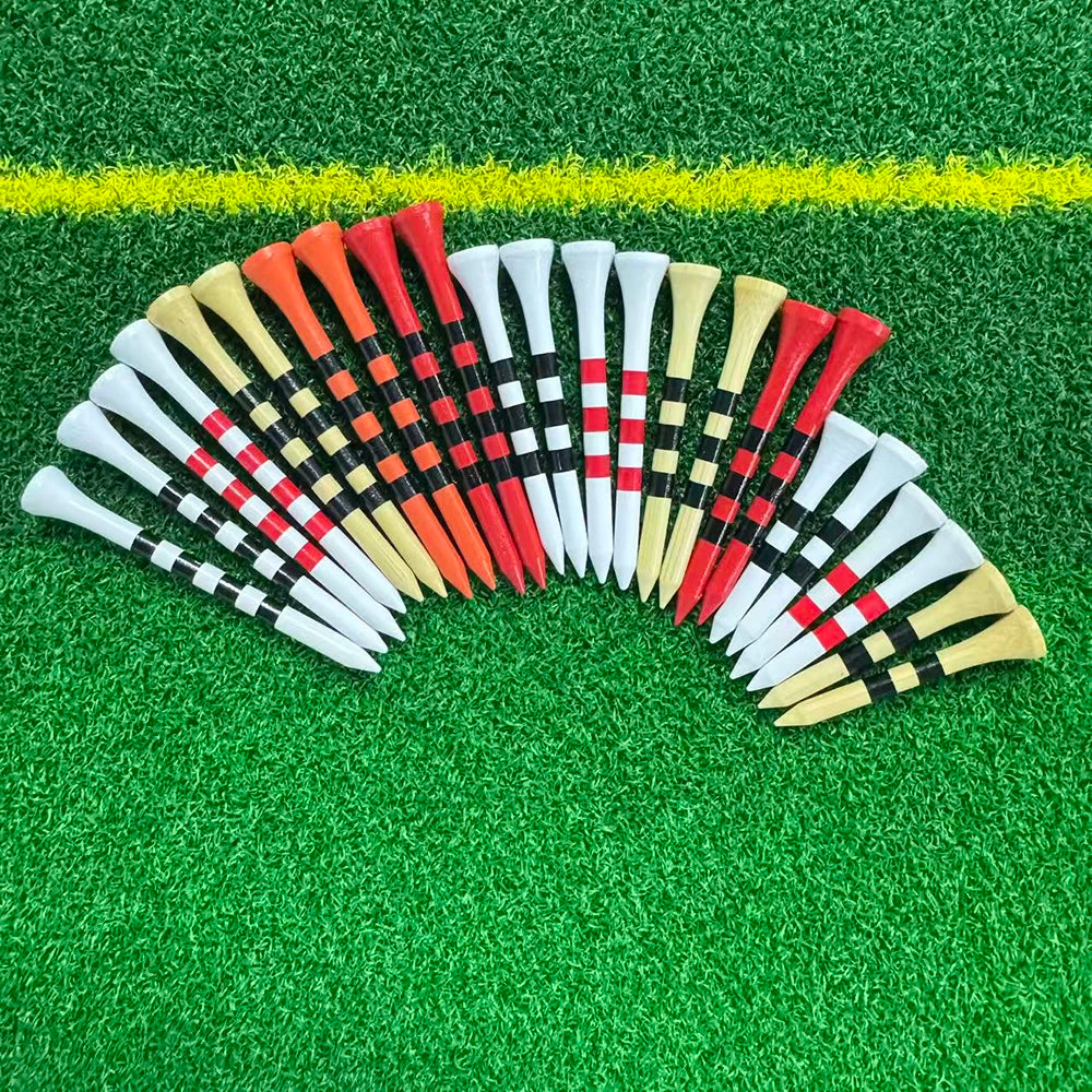 Bamboo Golf Tees – 50-Pack | Eco-Friendly & Biodegradable