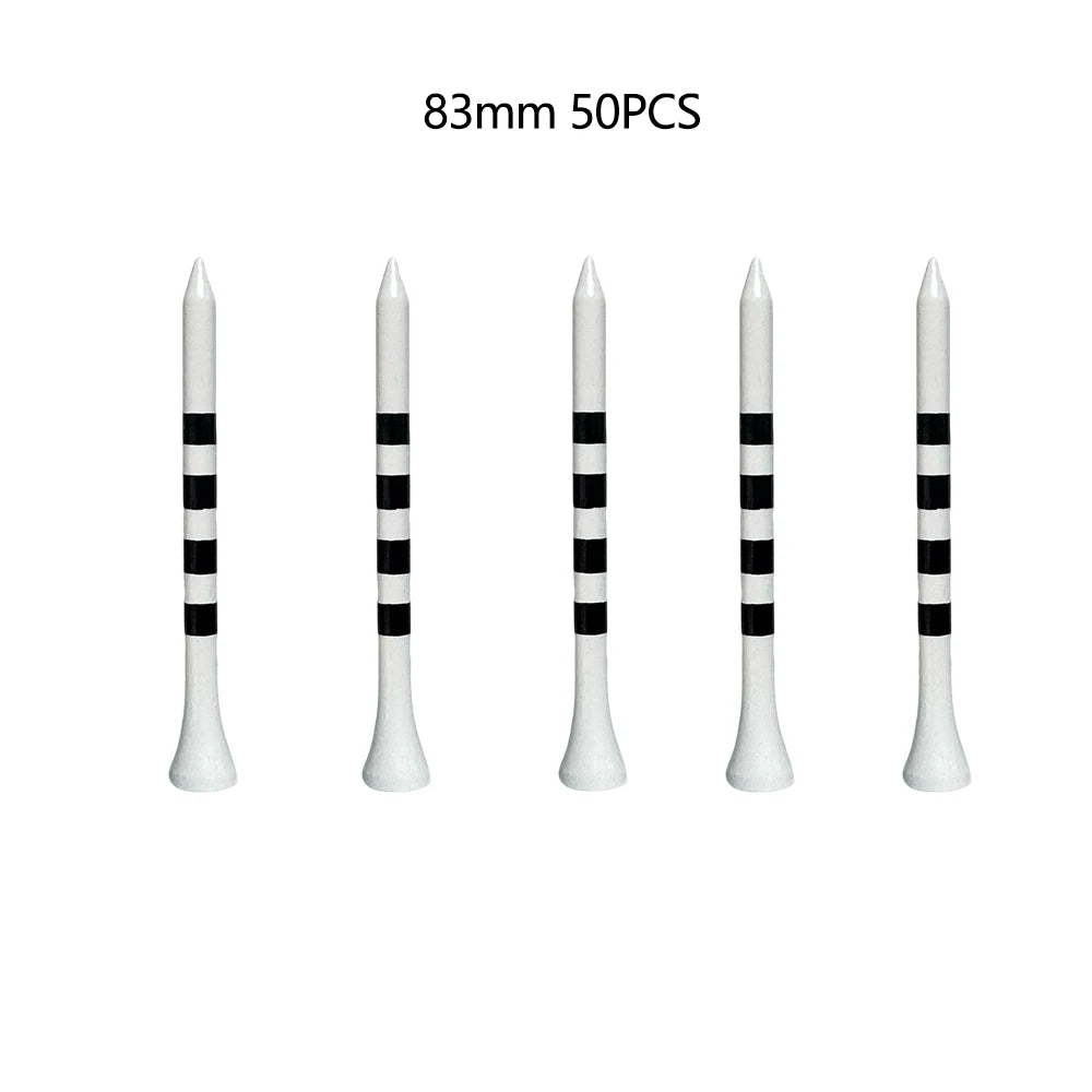 Bamboo Golf Tees – 50-Pack | Eco-Friendly & Biodegradable