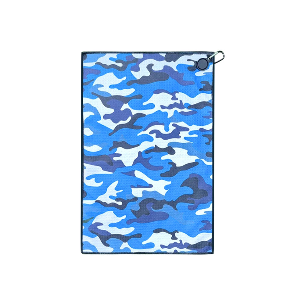 Golf Towel with Magnetic Clip – 7 Bold Designs