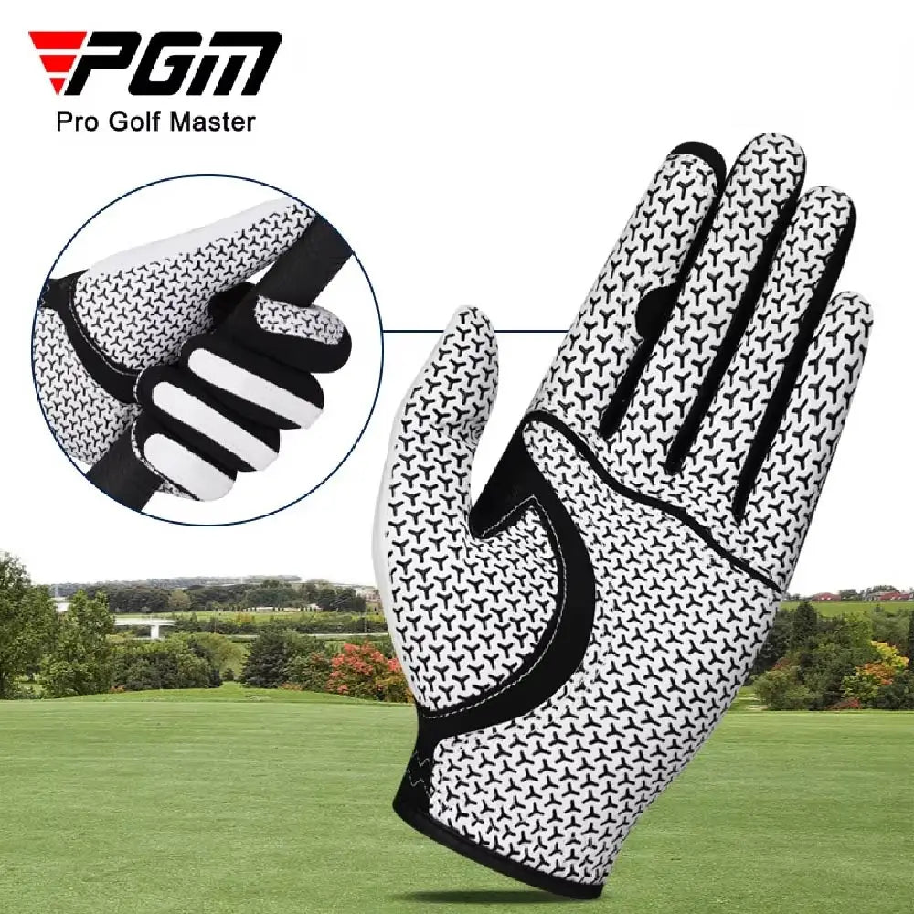 PGM Men's Golf Glove - Breathable Anti-Slip Design