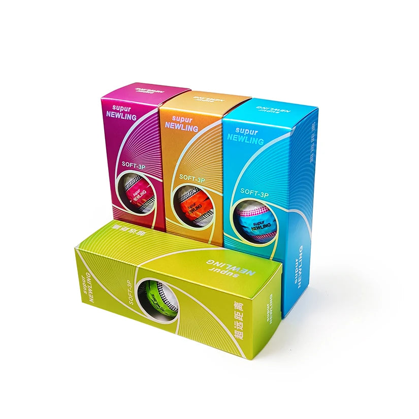 Premium Distance Golf Balls - 3-Piece Construction (3-Pack Box)