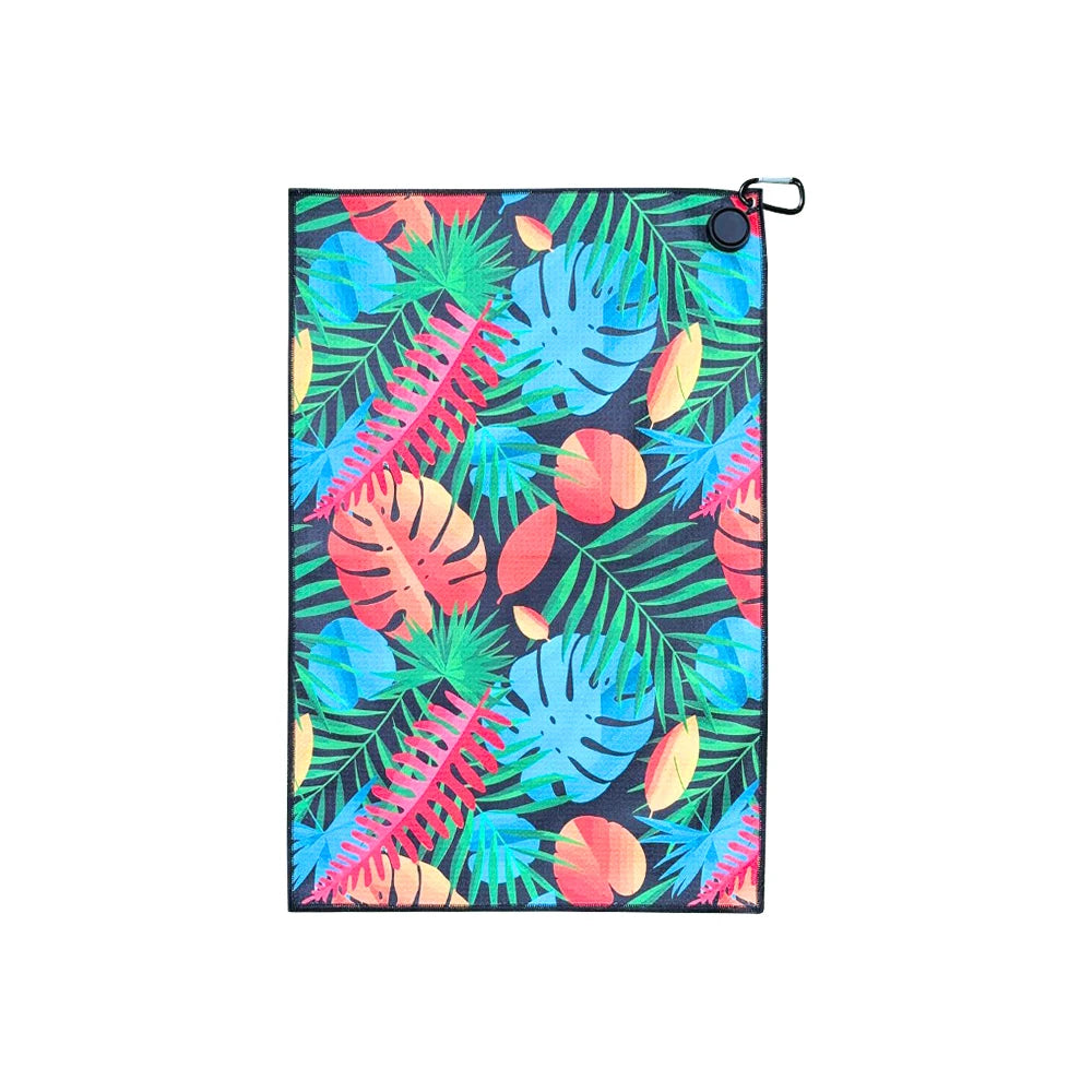 Golf Towel with Magnetic Clip – 7 Bold Designs