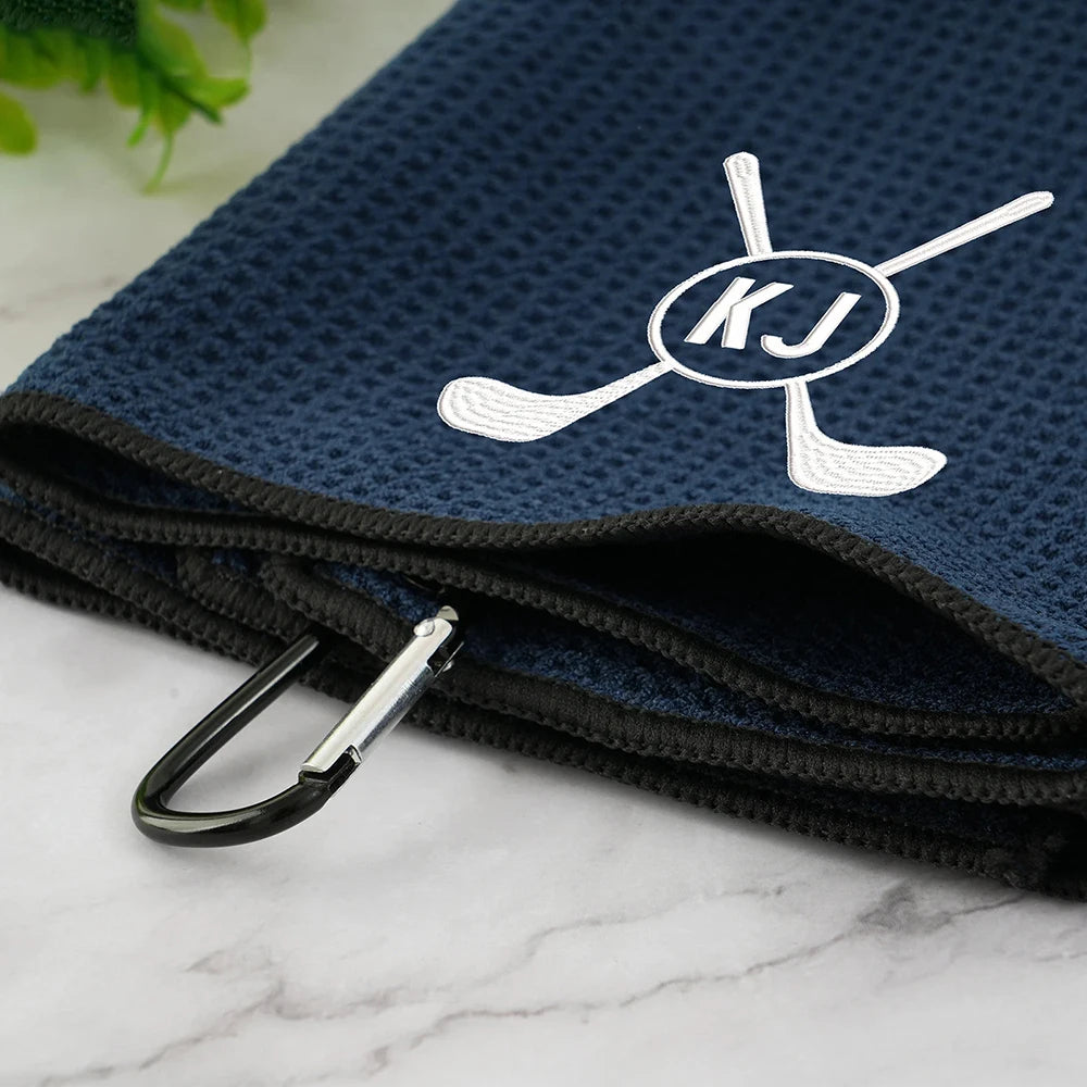 Personalized Embroidered Golf Towel – Custom Monogrammed (Copy)