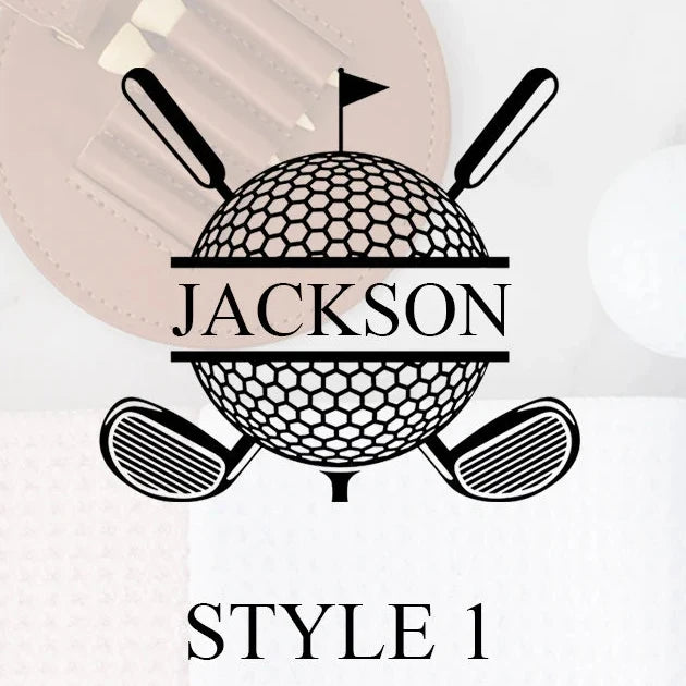 Personalized Embroidered Golf Towel – Custom Monogrammed
