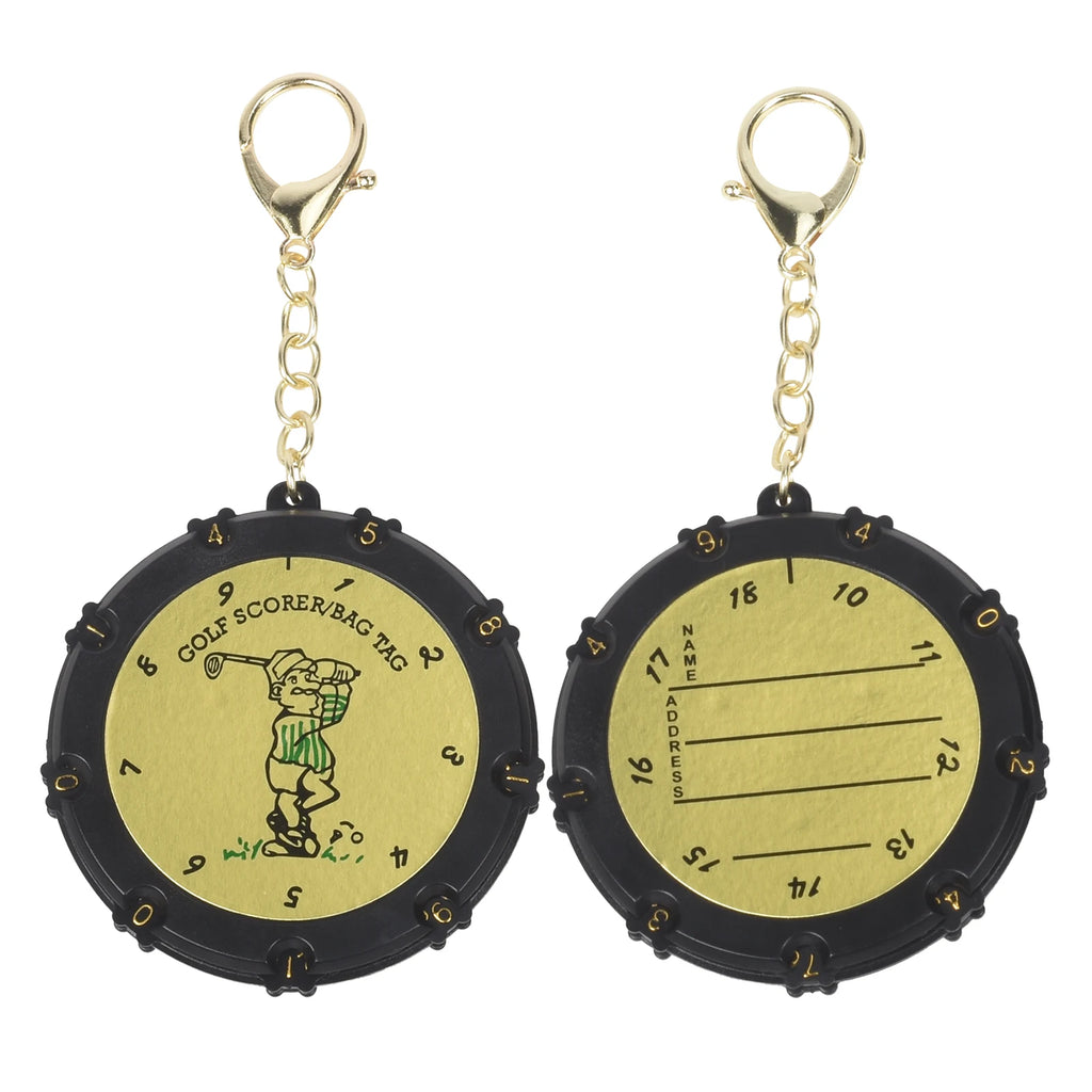 18-Hole Golf Stroke Counter with Keychain