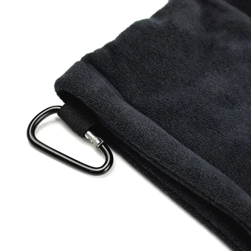 Microfiber Golf Ball & Club Cleaning Towel – Clip & Go