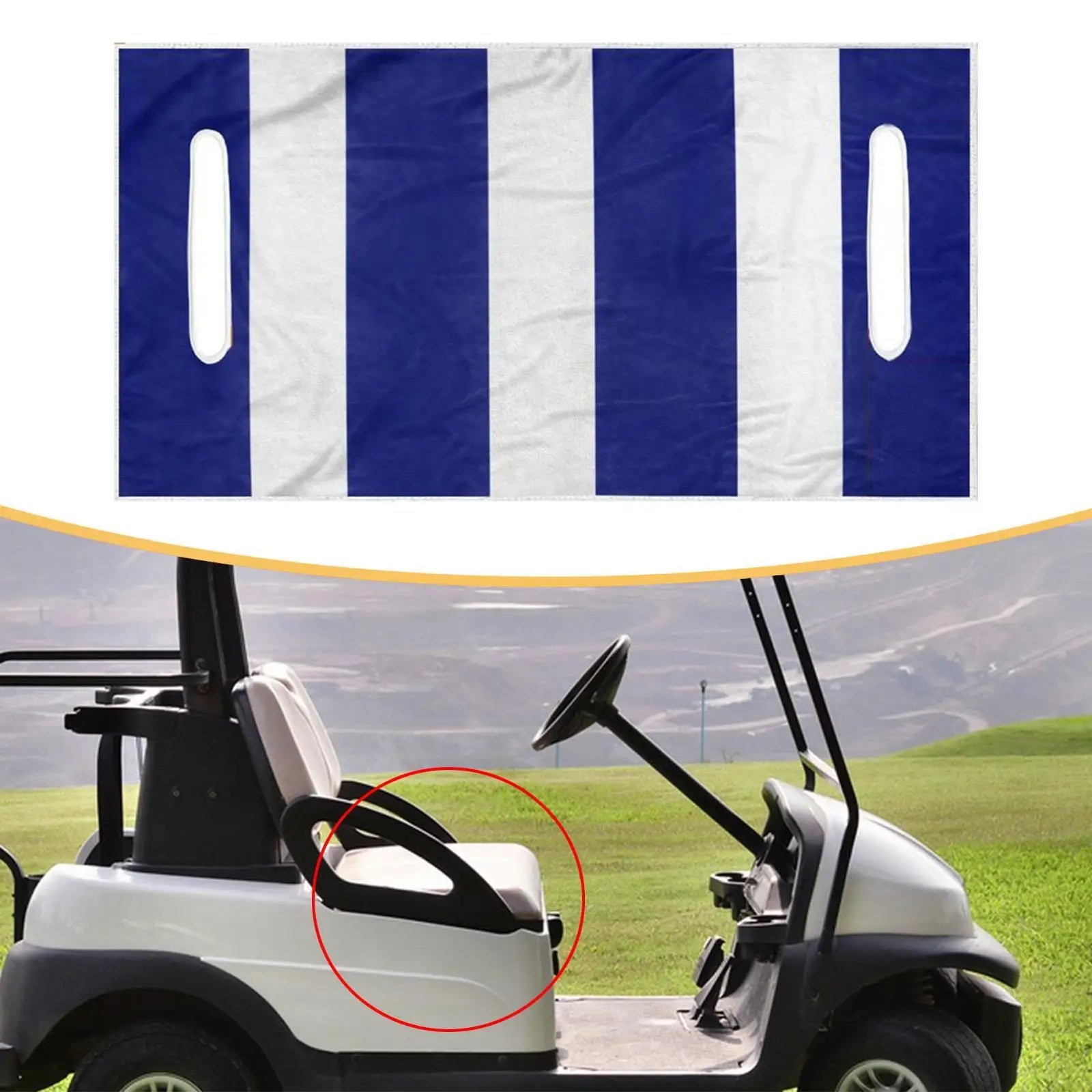 Golf Cart Seat Cover & Blanket – All-Season Comfort