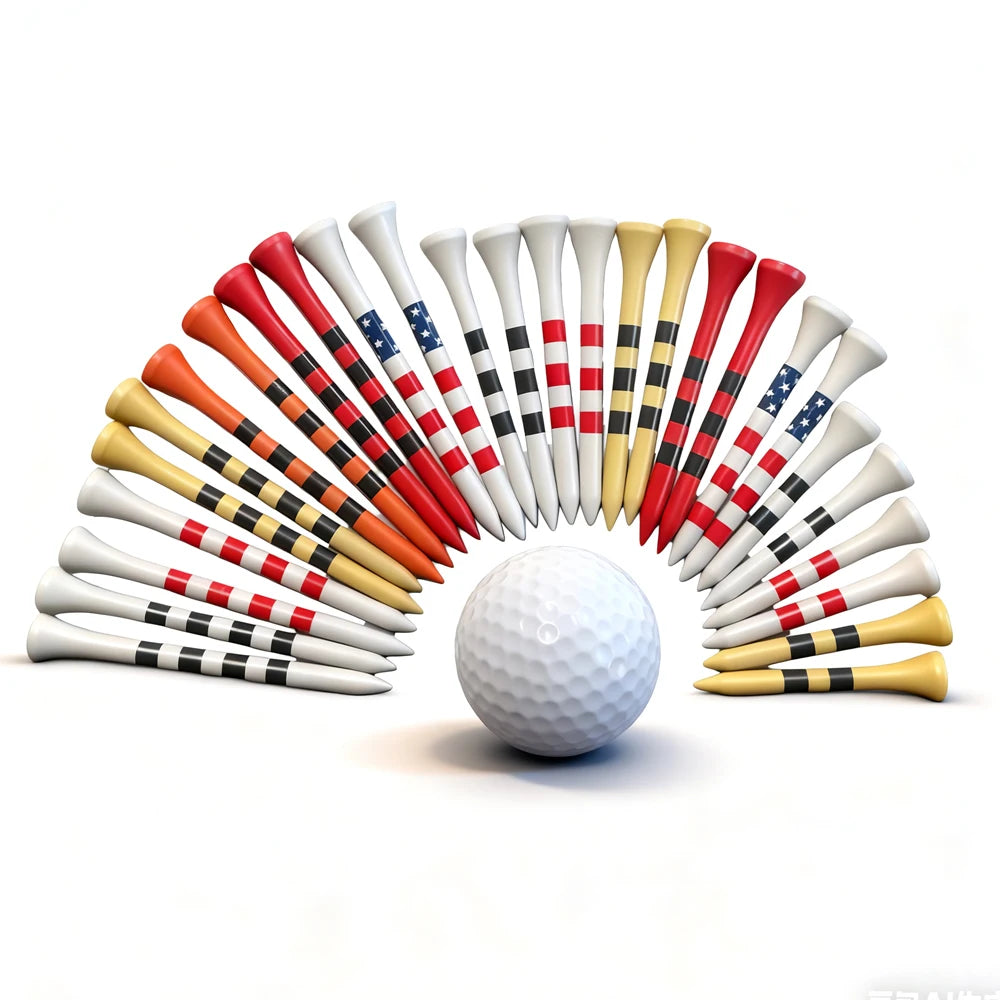 Bamboo Golf Tees – 50-Pack | Eco-Friendly & Biodegradable