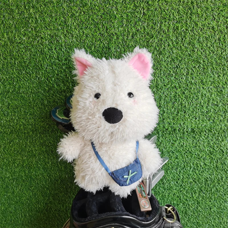 Westie Plush Golf Club Head Cover – West Highland Terrier