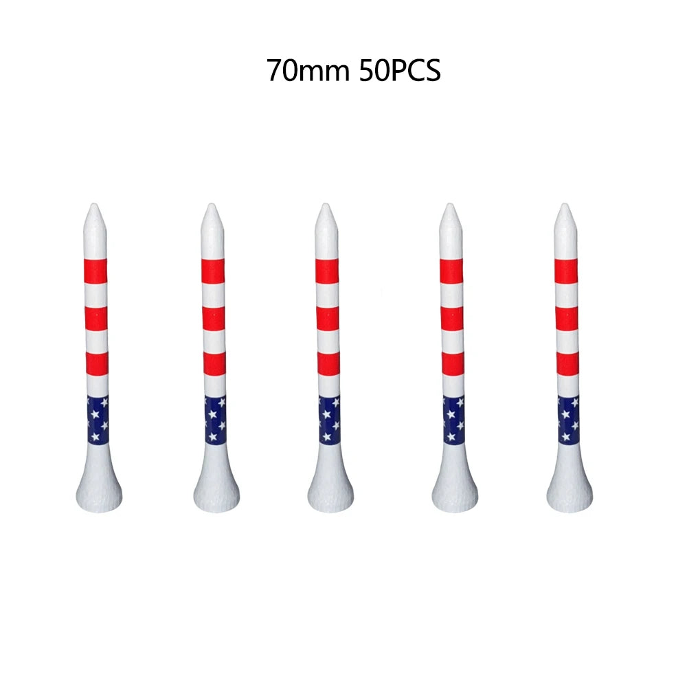 Bamboo Golf Tees – 50-Pack | Eco-Friendly & Biodegradable