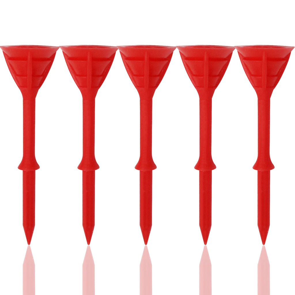 Unbreakable Oversized Golf Tees – 100 Pack | 6 Colours