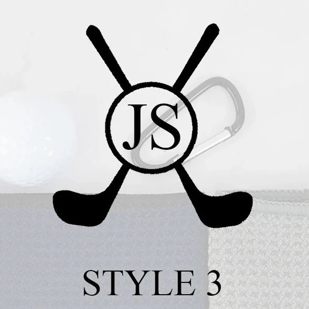 Personalized Embroidered Golf Towel – Custom Monogrammed