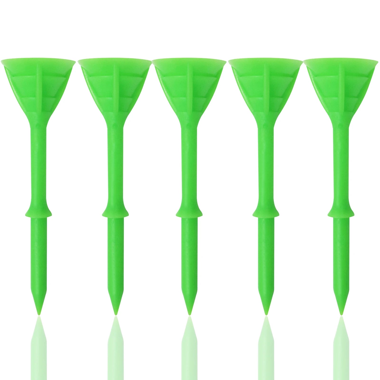 Unbreakable Oversized Golf Tees – 100 Pack | 6 Colours