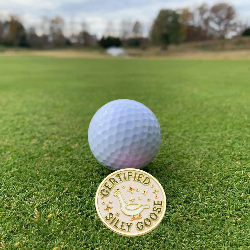 Funny Goose Golf Ball Marker with Magnetic Hat Clip