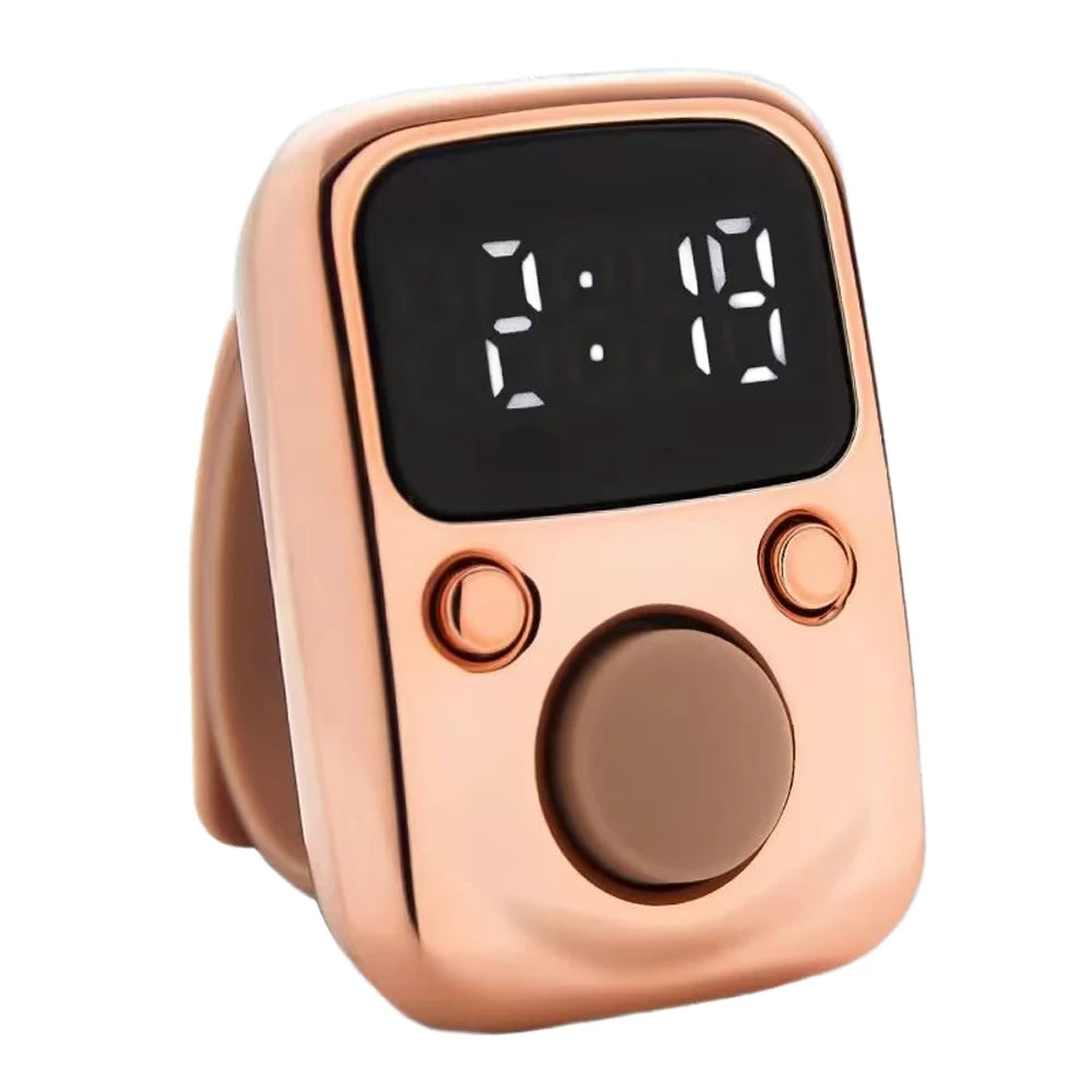 LED Golf Stroke Counter Ring – Rechargeable Finger Tally