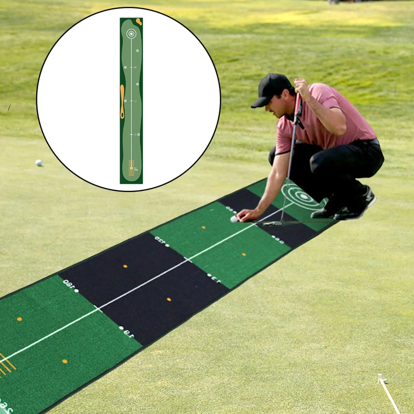 Foldable Golf Putting Mat – Portable Practice Pad