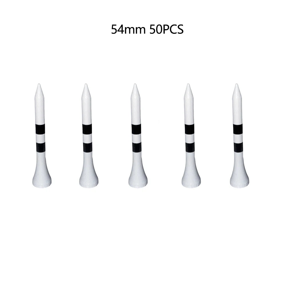 Bamboo Golf Tees – 50-Pack | Eco-Friendly & Biodegradable