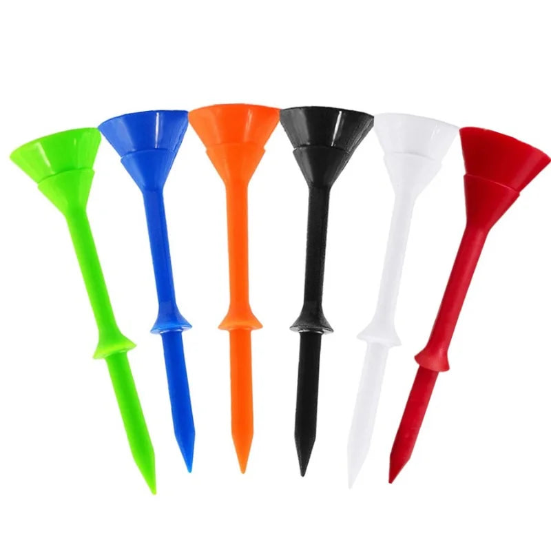 Oversized Flexible Golf Tees – Multicolour 30 or 50 Pack