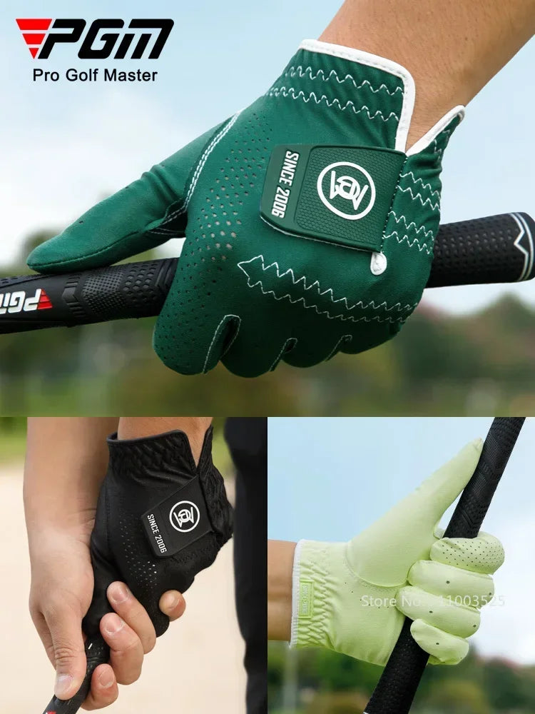 PGM Men's Golf Glove - Breathable Anti-Slip Design