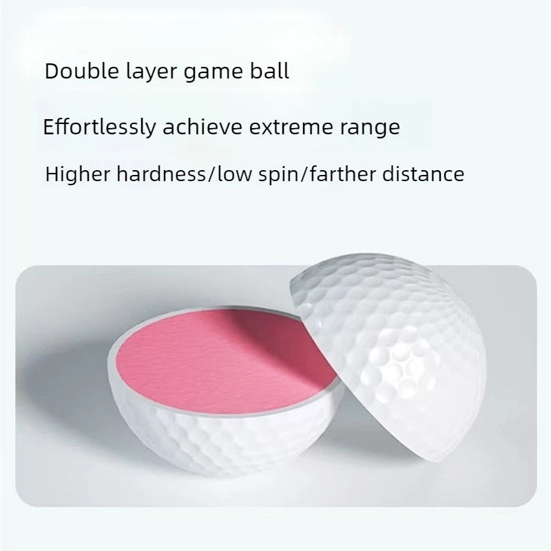 Double-Layer Practice Golf Balls – Coloured Range Balls