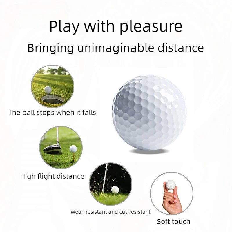 Double-Layer Practice Golf Balls – Coloured Range Balls